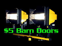 5 Barn Doors For Work Lights Youtube