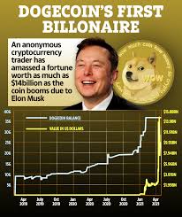 Superfast transactions, no network congestion & transaction fees of 1 dogecoin. World S First Dogecoin Billionaire Has Stock Hit 11billion After Elon Musk Dubs Self Dogefather In Crypto Boom