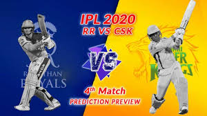 Catch live action on ipl 2020 rr vs csk live score, rajasthan royals vs chennai super kings live scorecard, highlights, match report 3.30pm rr vs csk head to head. Rr Vs Csk Match Prediction Who Will Win Today S Match Dream11 Ipl 2020 Match 4 Sports Monks