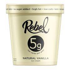 Learn the good & bad for 250,000+ products. Rebel Ice Cream Vanilla 5g Frozen Goods Com