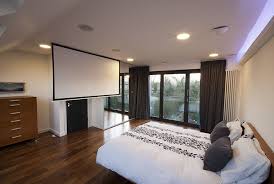 Gallery Home Loft Conversion Projector In Bedroom
