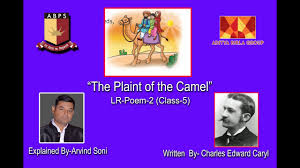 When any hope for the little one seems to have vanished, the nomads send. Class 5 Lr Poem 2 The Plaint Of The Camel Charles Edward Carryl Explained By Arvind Soni Abps Rehla Youtube