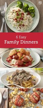 With that said, you still want your food to taste beyond amazing and be easy to prepare. 6 New Easy Family Dinners Easy Family Dinners Food Easy Dinner