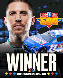 He beat your favorite driver. Again. Denny Hamlin wins at Bristol! #NASCAR