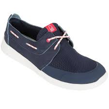 Zapatos Nauticos Cruise 100 Mujer Verde Blue Grey Tribord Decathlon