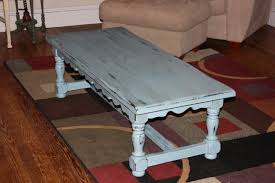 Furniture diy distressed wood coffee table for classic home homemade rustic coffee table rustic coffee table with wheels. Light Blue Rustic Distressed Coffee Table Etsy Distressed Coffee Table Coffee Table Table
