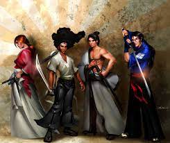 The Samurai Redux by Mystic-Oracle.deviantart.com | Afro samurai, Samurai,  Samurai artwork