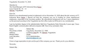 Surat komplain atau complaint letter dibutuhkan untuk menyatakan keluhan dalam berbagai situasi yang bisa ditujukan kepada klien rekan kerja mitra bisnis karyawan maupun sebagai pemilik sebuah bisnis. 15 Contoh Surat Lamaran Kerja Bahasa Inggris Lengkap Beserta Artinya