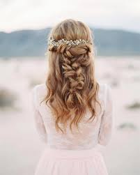 Naturally curly hair deserve wedding hairstyle that do them justice. 28 Braided Wedding Hairstyles For Long Hair Ruffled