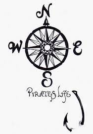 Pin By Tami Cook On Tattoo Flash Art Pirate Compass Tattoo Compass Tattoo Hook Tattoos
