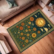 Celestial Sunflower Rug