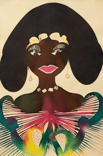 Work by Chris Ofili