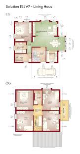Grundriss Einfamilienhaus Mit Satteldach 6 Zimmer 150 Qm Wohnflache Carport Ohne Keller Erdgeschoss Kuche Grundriss Einfamilienhaus Living Haus Grundriss