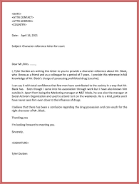 Justify them with personal experiences and incidents that highlight his good nature. 15 Character Reference Letter Examples Free Templates
