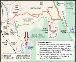 The dairy farm nature park is a magnificent nature park located in the upper bukit timah area of singapore. Dairy Farm Nature Reserve Quarry Trail