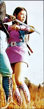 カスミ 演 林寛子 in 変身忍者嵐 1972年 1973年 忍者 変身 くノ一