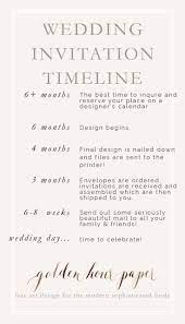 Timeline For Working With A Designer For Custom Wedding Invitations Golden Hour Pa Wedding Invitations Wedding Invitation Etiquette Order Wedding Invitations