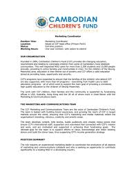 Check 'cover letter' translations into khmer. Pd Marketing Coordinator Cambodian Children S Fund
