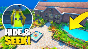 Hide and seek in fortnite creative mode with map code! Best Fortnite Hide Seek Code Fortnite Creative Youtube