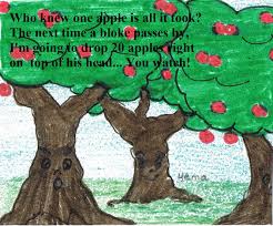 Isaac Newton Wading Through Words