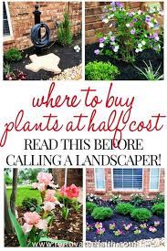 Flower bed (201) fountain (254). 31 Simple Landscaping Ideas For The Front Of Your House On A Budget