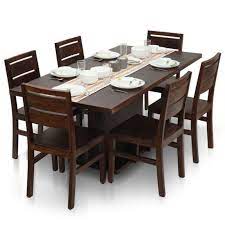 The chairs are all matching and also in excellent condition. Buy Solid Sheesham Wood 6 Seater Dining Table Setfurniture Online At Best Price In India D Dass Store