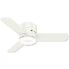 There will be four screws. Hunter Minimus Low Profile 59452 44 Led Ceiling Fan