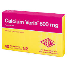 Calcium (kalk) is een mineraal dat helpt bij de botaanmaak en het behoud van sterke tanden. Calcium Verla 600 Mg Filmtabletten 100 St Shop Apotheke Com