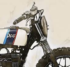 Bmw R100 Rs 1982 Deus Art Sketch Poster No Frame In 2020 Art Sketches Motorcycle Posters Triumph Motorcycles