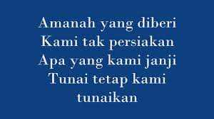 Berikrar dan berjanji mendidik dan memimpin putra putri negara kita pada seri paduka kami tumpahkan setia rukun negara kita panduan hidup kami semua. Lirik Lagu Kami Guru Malaysia Hd Youtube