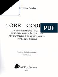 Fisierele pdf pot fi citite atat cu ajutorul browserelor, dar si cu ajutorul programelor care trebuie descarcate. 4 Ore Corpul Timothy Ferriss Pdf