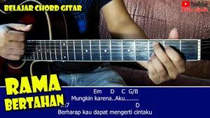 Chords a kau jangan pergi. Rama Bertahan Tutorial Chord Gitar Mudah Youtube