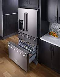 Because kitchenaid offers such a wide variety of kitchen appliances and refrigerators, prices vary significantly between models. Kitchenaid 25 8 Cu Ft 5 Door French Door Refrigerator Stainless Steel Krmf706ess Best Buy Moderne Kuchenideen Kuchenumbau Kuchendesign