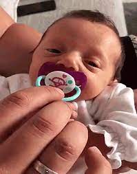 Middle Finger Baby Gif Middle Finger Baby Pacifier Discover Share Gifs