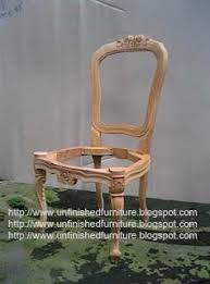 Unfinished Mahogany Furniture Antikvarnye Stulya Stul Kreslo