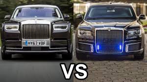 Wie beim senat wird es wohl auch beim komendant gepanzerte und ungepanzerte versionen geben. 2019 Rolls Royce Phantom Vs 2019 Aurus Senat Youtube
