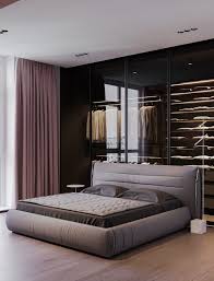 E' una composizione alternativa al classico armadio frontale o laterale al letto. Cabina Armadio Con Vetro Dietro Letto Camera Da Letto Con Cabina Armadio Camera Di Lusso Camera Da Letto Design