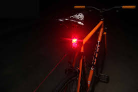 The xfire is a 20 hour affair with relatively inexpensive aaa batteries. Tested Bike Light Creates Laser Lanes On Dark Streets Gearjunkie
