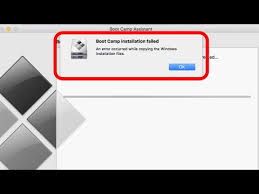 Bootcamp Fails To Install Windows 10 Error Copying Windows Installation Filles Os Mojave Youtube