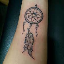 If you don't want to complicate it, you can simply go for a simple dream catcher tattoo design. Arm Simple Dream Catcher Tattoo Novocom Top
