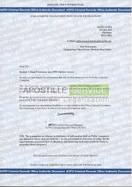 A police clearance certificate, commonly referred to as a certificate of good conduct is increasingly becoming a basic requirement for many employers as it ensures a potential employee has no criminal history as documented by the criminal records office (c.r.o.). Apostille For Criminal Record