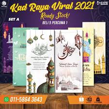 Artık bilgisayarınız üzerinden lagu raya & kad hari raya aidilfitri 2020 heyecanına ulaşabilirsiniz. Hot Kad Raya Aidilfitri Viral 2021 Set A Shopee Malaysia