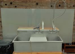 new stainless steel fish cleaning