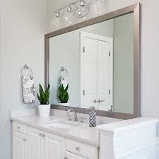 10 Budget Friendly Diy Vanity Mirror Ideas Bathroom Mirror Frame Large Bathroom Mirrors Bathroom Mirror Makeover