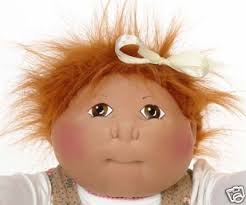 Cabbage patch soft sculpture 06 asian upton girl mocha