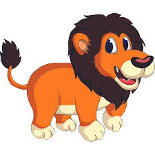 Lion Lions of The Jungle Zoo Safari Wild Animals Cartoon Design ...