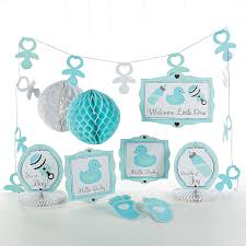 Baby Boy Decorating Kit Orientaltrading Com In 2020 Diy Baby Shower Decorations Boy Boy Baby Shower Decorations Centerpieces Baby Shower Decorations For Boys