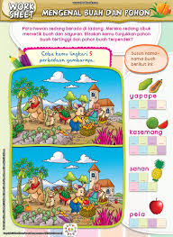 Mengenal Buah Dan Pohonnya Ebook Anak Pendidikan Anak Usia Dini Pendidikan Buku Pelajaran