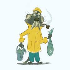 a salty sea dog sketch drawing illustration characterdesign design sailor fishing digitalart sketch art pa character design drawings illustration