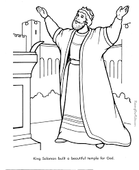 Simple the lion king coloring page for children. King Solomon Coloring Pages Coloring Home